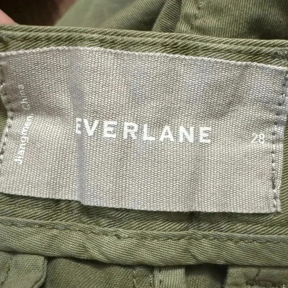 Men’s Everlane Green Performance Chino Shorts Size 28 - Picture 3 of 5